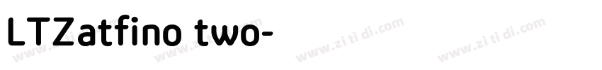 LTZatfino two字体转换